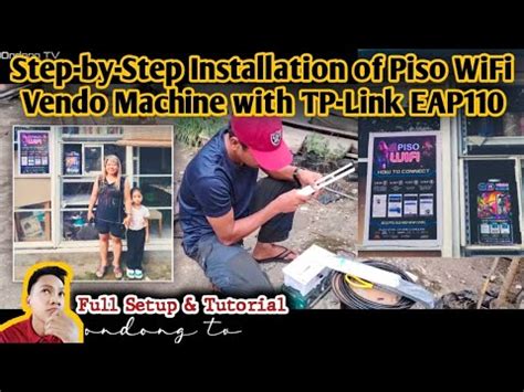 FULL TUTORIAL : Make your TPLINK EAP110 as a PISO WIFI.